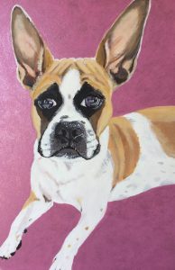 A pet portrait commission Art by Zeta - Lola